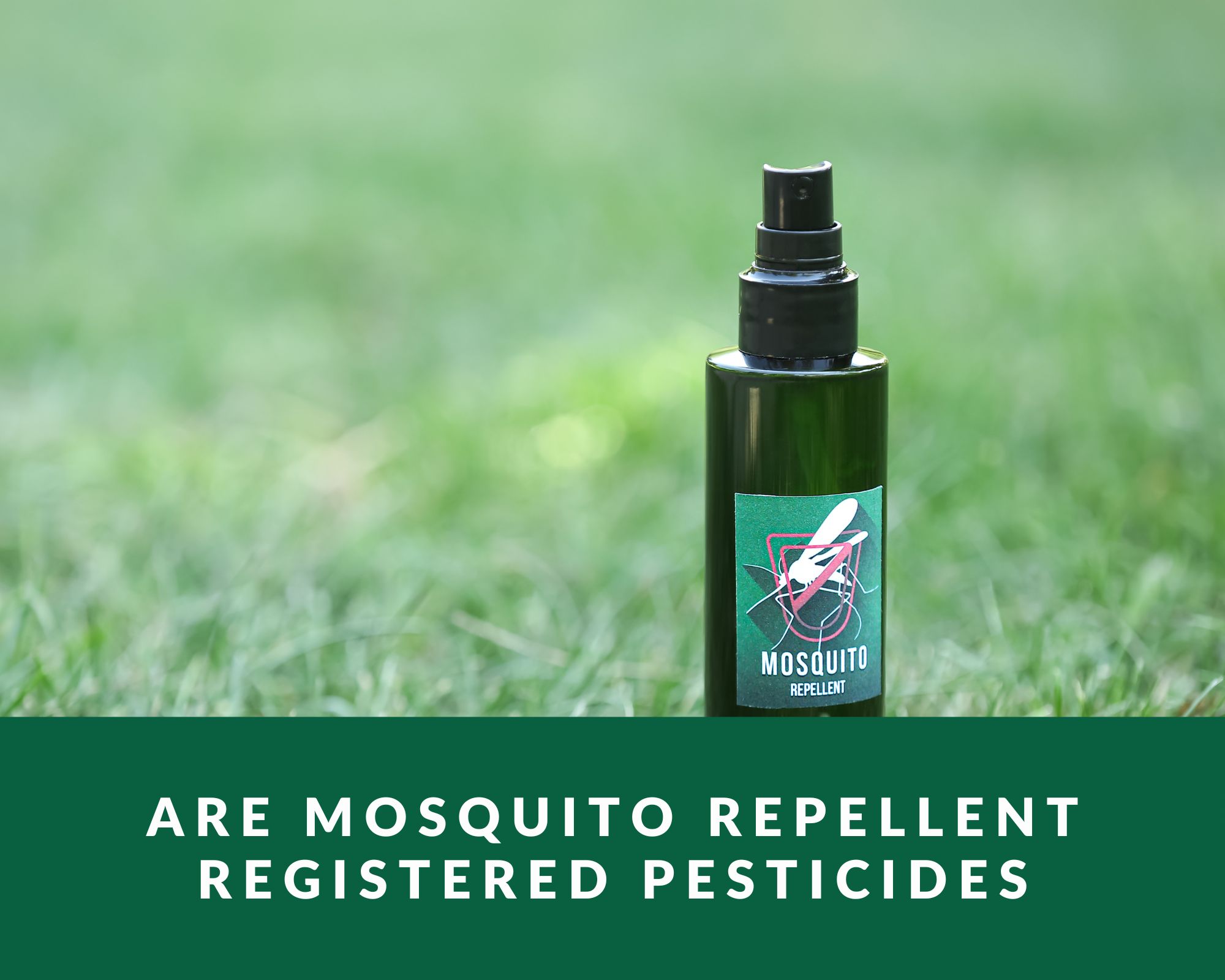 are mosquito repellent registered pesticides